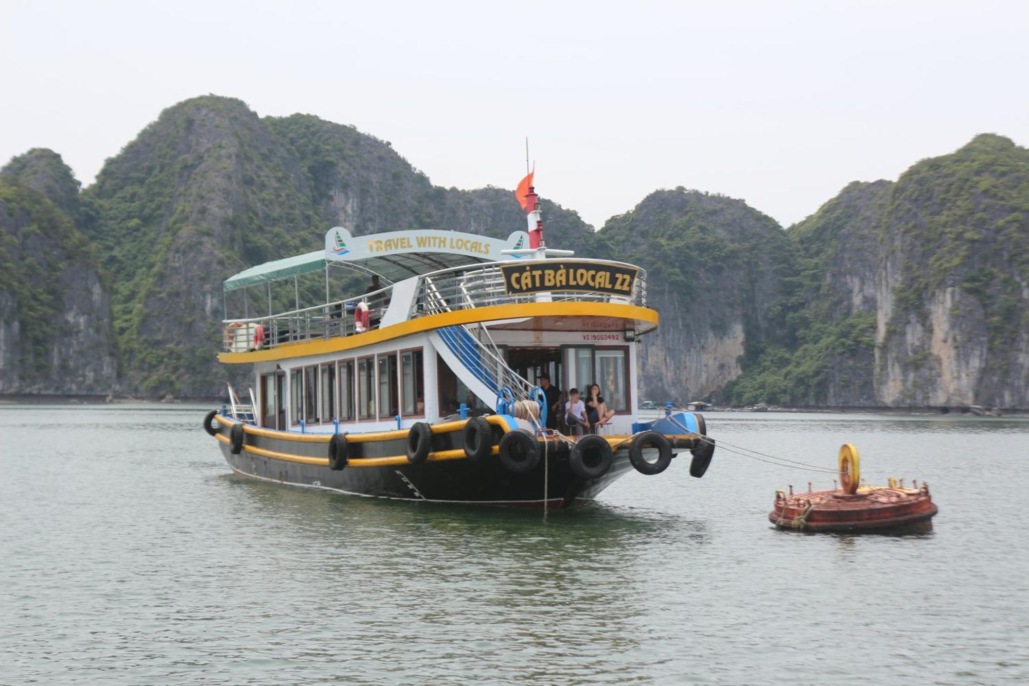 Gia Cat Long Boutique Cat Ba Hotel Chan Chau Eksteriør bilde