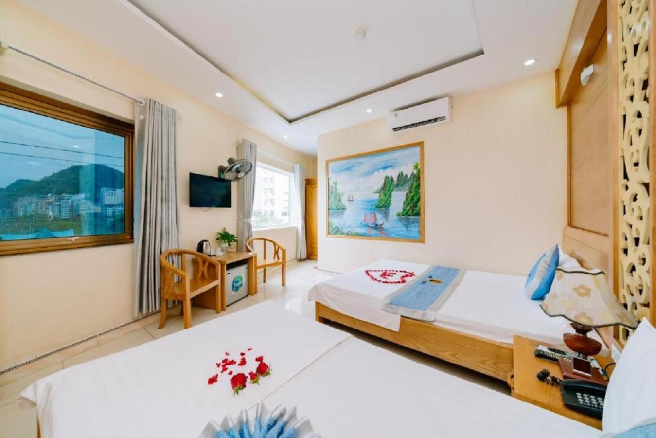 Gia Cat Long Boutique Cat Ba Hotel Chan Chau Eksteriør bilde